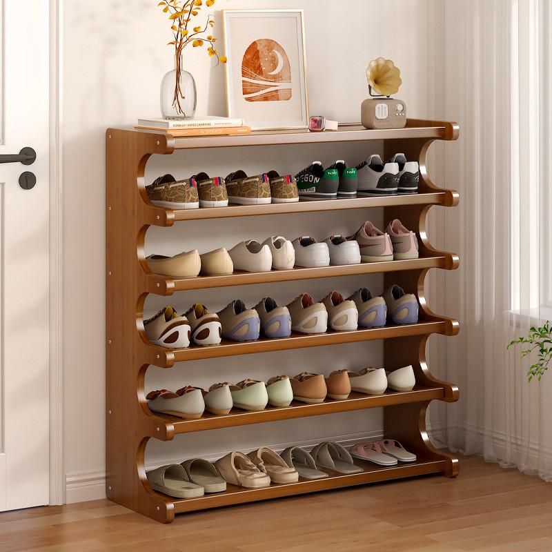 Product Introduction of 【SG Seller】Bamboo Shoe Rack Storage Shelf Household Entryway Hallway Living Room Space Saving 30