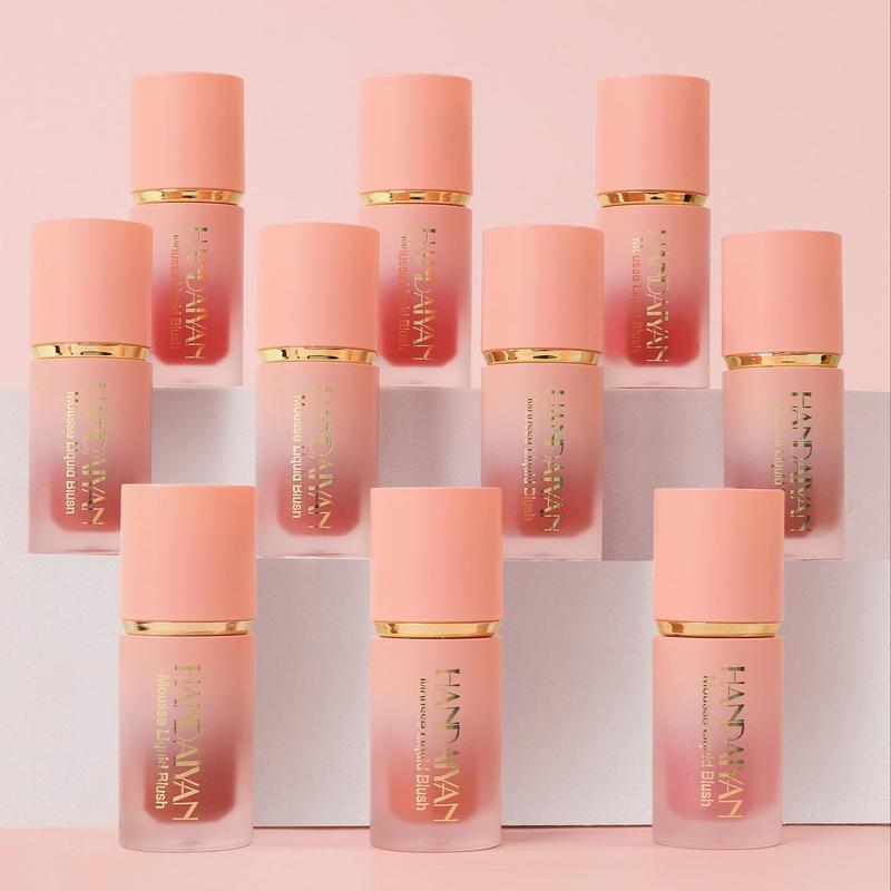 Long Lasting Liquid Blush, 1 Count Natural Look Matte Blush for Daily Makeup, Lightweight Blush, Soft Color Shadow, Suitable for All Skins, Flawless, Makeup Products 7