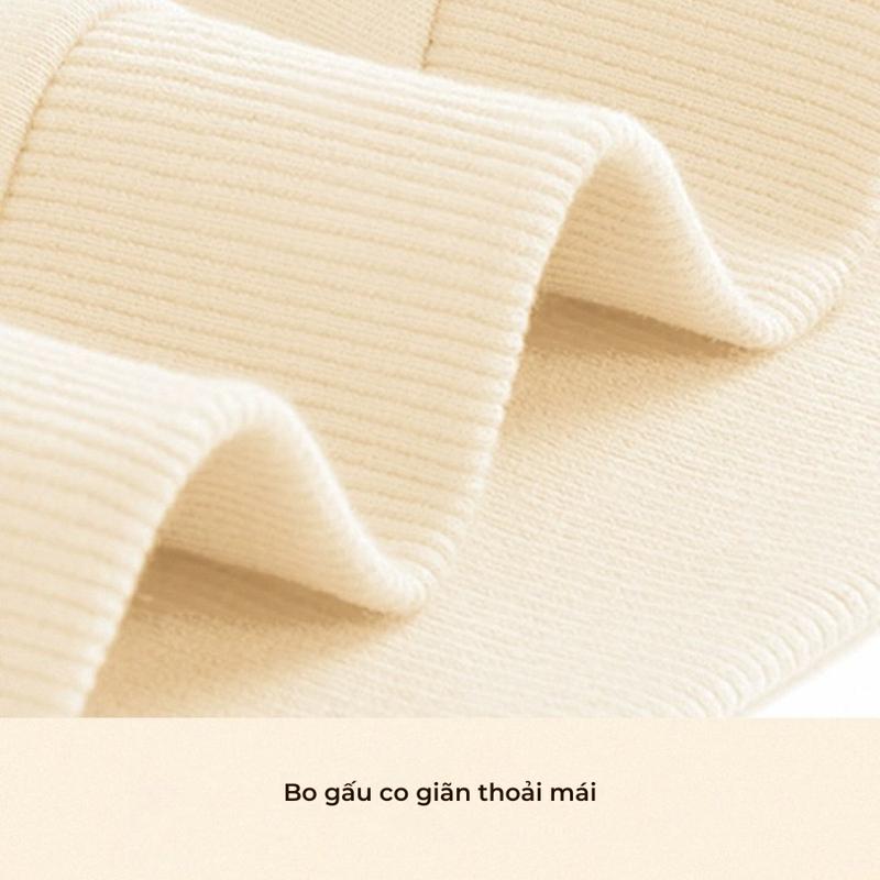 Product Introduction of Áo Sweater THÊU Hoa Vàng Nam Nữ By PEABOO Unisex Chất Nỉ Lót Bông Form Rộng 9