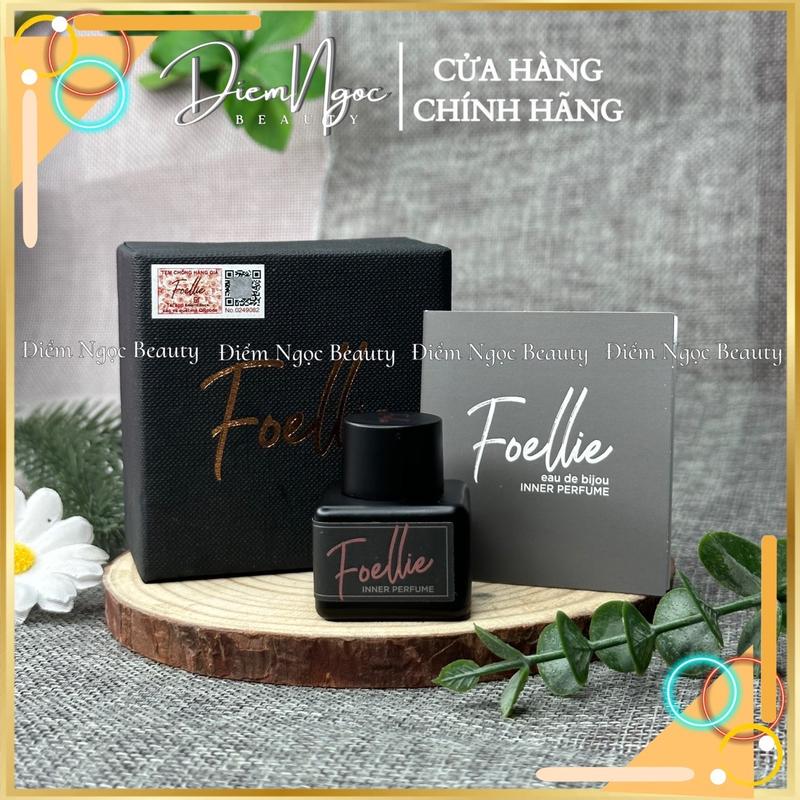 [CHE TÊN SP] Nước hoa vùng kín Foellie Eau De Bijou hương hoa hồng đen quyến rũ sang trọng 5ml Xịt Thơm Nữ Cosmetic Perfume Women Mỹ Phẩm