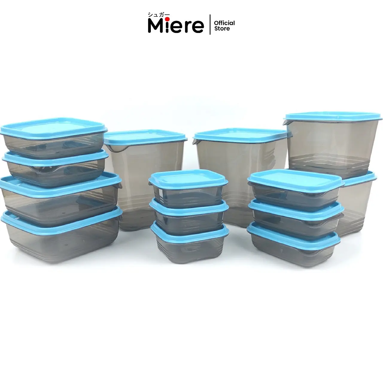 Miere Home - Toples 14 Pcs Tempat Penyimpanan Food Container