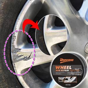 普遍的な車輪の縁の修理用キット、有効な車の縁の傷修理の代理店、維持のための磨き、ワックスをかけるのり