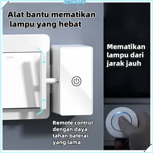 【Cod】Lampu Mati Remote Rumah Pintar Artefak Lampu Malas Yang Dapat Diisi Ulang Remote Control Pintar Asisten Sakelar Jarak Jauh Nirkabel Mulai Sekali Klik  Masa Pakai Baterai Yang Lama Dapat Dibongkar Remote Control Frekuensi Radio Inframerah