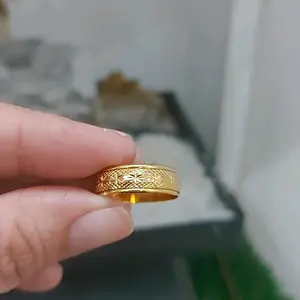cincin polos lapis emas