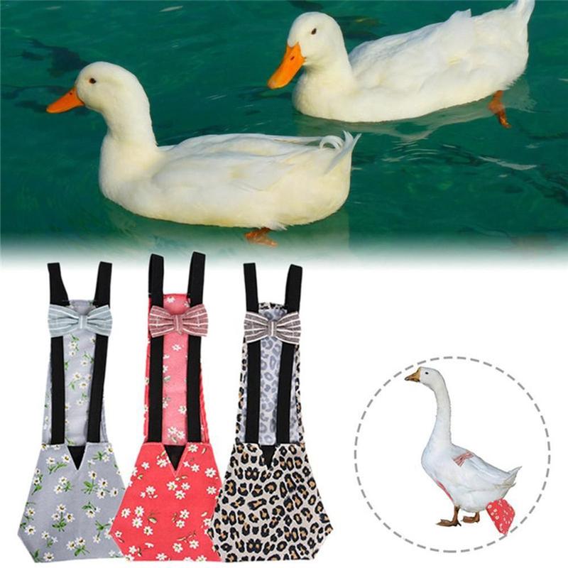 Product Introduction of 1 Piece Reusable Goose Duck Farm Pet Poultry Cute Diaper Poultry Costume Nappy Cloth Pet Diaper 13