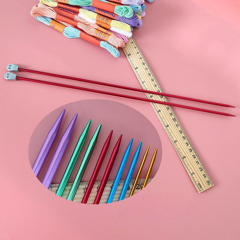  Cây đan len inox xuất khẩu cao cấp SKC chiều dài 35cm Kim đan len đủ các size từ 3mm-12mm 