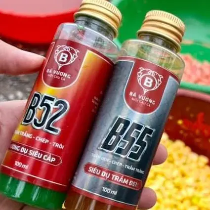 Hương liệu B52 câu cá chép, trắm trắng . B55 Chuyên trắm đen Đi Câu Bắt Cá Fishing Fish