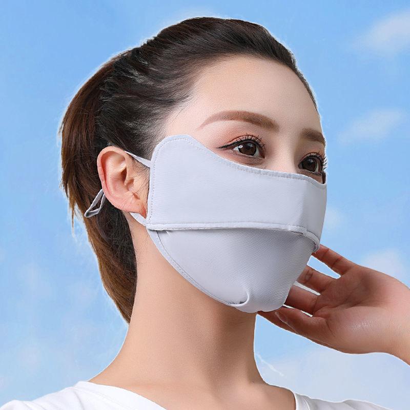 Product Introduction of Khẩu Trang Chống UV UPF 50 Kiểu 3D, 5D Vải Thun Lạnh Mát Mẻ Phù Hợp Chống Nắng Dành Cho Cả Nam Và Nữ 20