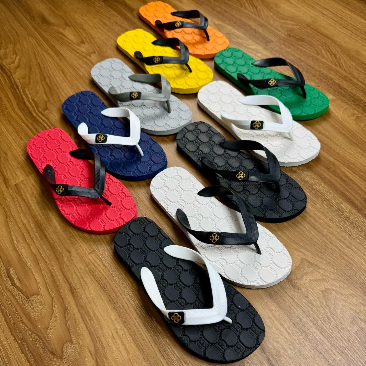 Dép Thái Lan HD Nhiều Màu HD-G. C Dép Kẹp Nam Đế Bằng Nhung Sandal Cao Su Đồng DéP