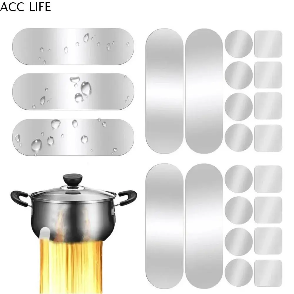 Miếng Dán Phục Hồi Lỗ Nồi, ACC LIFE, 1 Tờ, Chịu Nhiệt Độ Cao, Băng Dính Xé Giấy Bạc Nhôm, Tự Dính, Miếng Dán Miếng Dán Nồi Có Thể Cắt, Không Thấm Nước, Băng Dính Dính Cho Chậu Hoa, Thích Hợp Để Phục Hồi Chậu Hoa