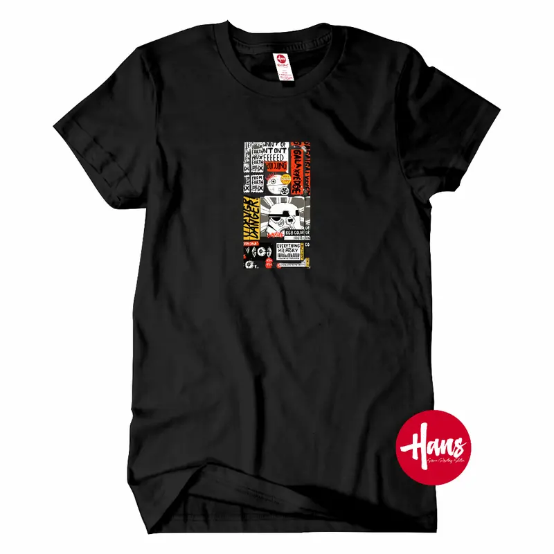 KAOS PRIA DISTRO JAPSTYLE / KAOS PRIA KEREN TERBARU / KAOS COWO / KAOS UNISEX / KAOS PRIA TREND / Hans.Sablon Kain Katun Combed 2