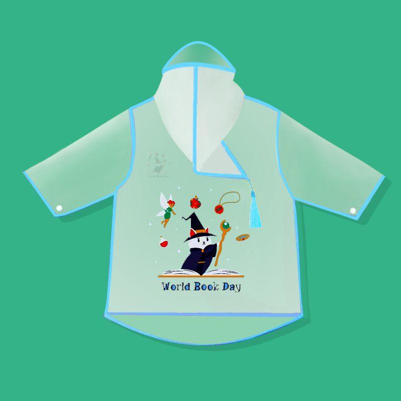Product Introduction of Áo Mưa Trẻ Em, Thiết Kế Hoạt Hình Dễ Thương, Không Mùi, Chống Thấm Nước, Thích Hợp Cho Trường Tiểu Học Và Mẫu Giáo, Hàng Mới Về 10