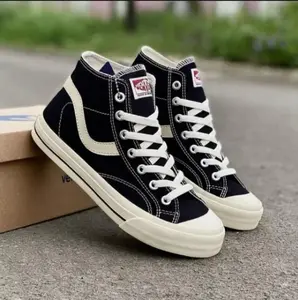 Sepatu Ventela 70s High Black Natural - Sepatu Sneakers SEPATU HIGH BLACK NATURAL Sepatu Sneakers Pria Keren Terbaru Kekinian Sepatu Wanita Model Terbaru Casual Shoes Snekers