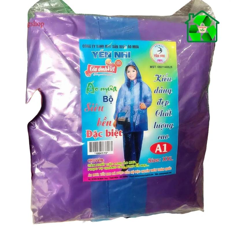 Giá sỉ Áo Mưa Bộ Nilon Phương tiện Da Cá Loại Dày Siêu Bền Đặc Biệt