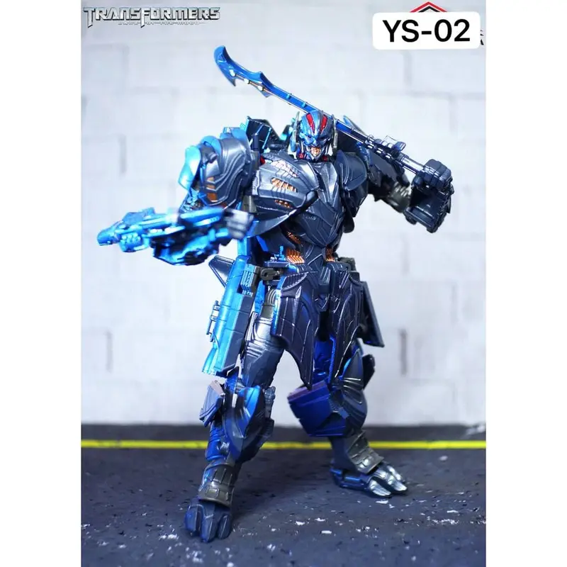 NEW TRANSFORMER BMB DEFORMATION MEGATRON AIRCRAFT ORIGINAL - YS 02 Mainan Transformers 4