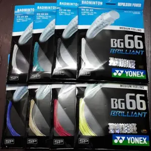 Senar Badminton Yonex BG66 Brilliant BG 66 B Original Raket