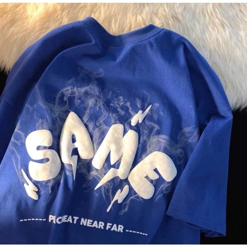 Áo phông nữ tay lỡ unisex SAME IN NỔI, Áo thun nam nữ form rộng mặc cặp, nhóm phong cách ulzzang Top Women