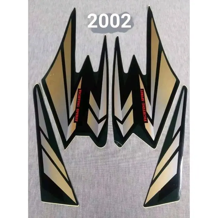 striping rx king 2002 ready hitam ungu, gold, hijau botol