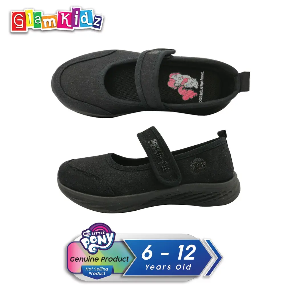 My Little Pony Children Shoes for Kids School Shoes - Black  #3-1165/#3-1166