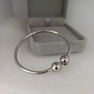 Gelang Stainless Monel / Gelang Monel Baja Putih Dewasa