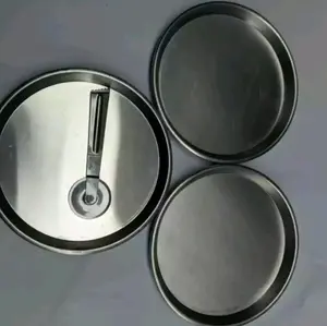 3 pcs loyang pizza BONUS pisau pizza ,ukuran 18 20 22