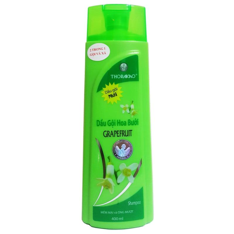 Dầu Gội Và Xả Hoa Bưởi Thorakao 400ml Nữ Gội Đầu  Dưỡng Tóc