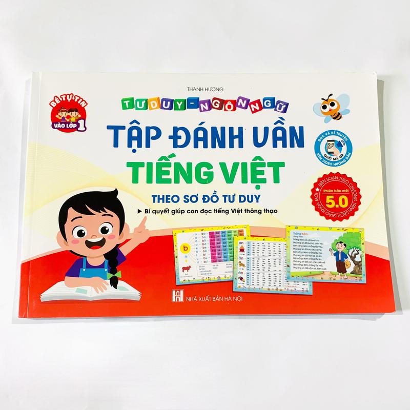 Sách Tập đánh vần Tiếng Việt, Luyện đọc cho bé 4-6 tuổi hành trang cho bé vào lớp 1