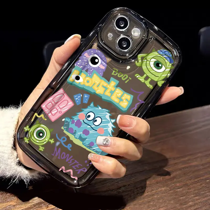 Case Untuk Samsung A05 A05s A02 M02 A02s M02s F02s A03 Core A03s A04 A04s M04 F04 A04E A10 M10 A10s M01s A11 M11 Casing Monster Kesing bening tekstur Kasing Telepon anti transparan Clear silikon perlindungan Softcase 0