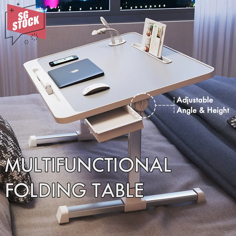 Laptop Table Desk multipurpose Tray Stand Anti Slip Portable Foldable Laptop Desk For Eating Reading Working Bed Gaming Studying