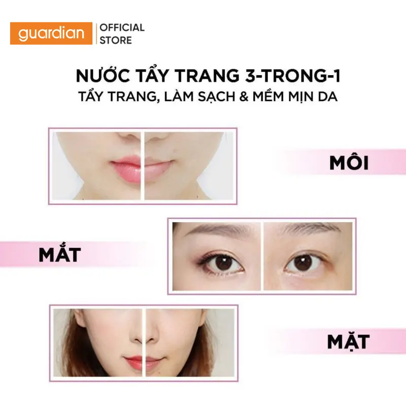 Nước Tẩy Trang L'Oréal Paris 3 In 1 Micellar Water Làm Tươi Mát Da 400Ml 7
