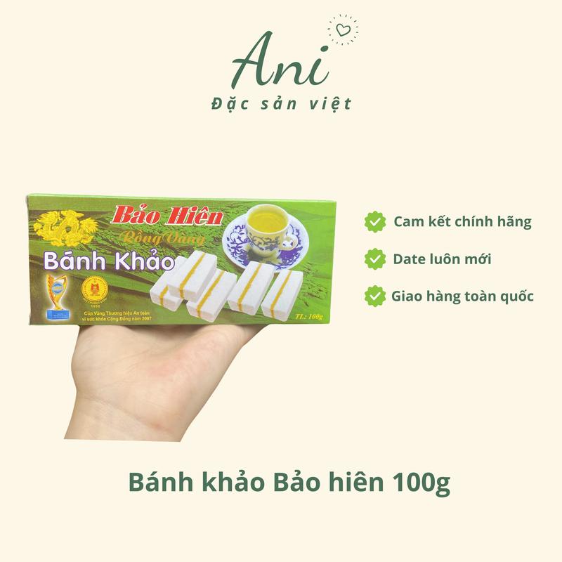 Bánh Khảo Bảo Hiên Rồng Vàng 100g Ăn Vặt