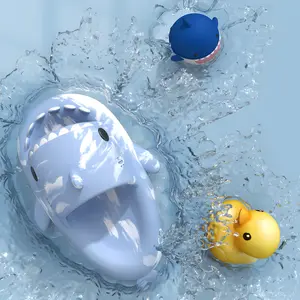 Inaso Sandal Hiu Motif Warna Warni Polos Empuk Nyaman Anti Licin Anak dan Dewasa Cewek Cowok HSN606