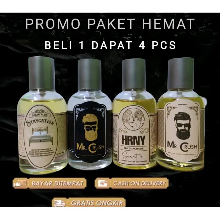 Promo Murah Parfum Scentpro kekinian Beli 1 Dapat 4pcs 30ml
