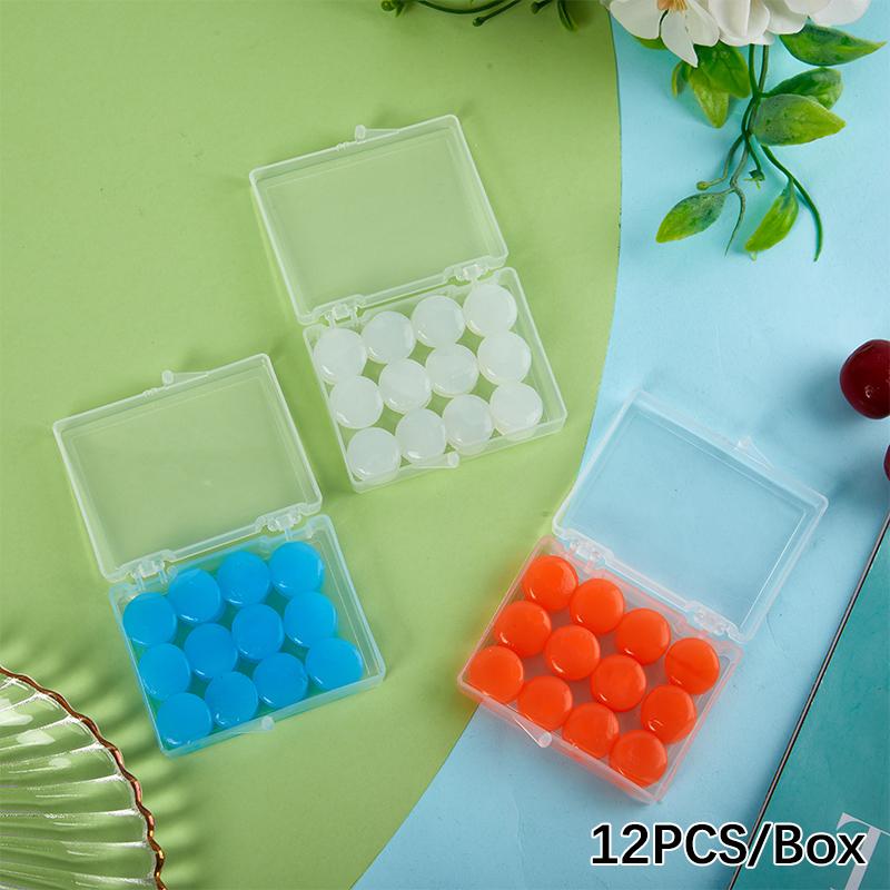 12 cái nút tai silicon tái sử dụng, nút tai chống nước bằng silicon, có thể đúc…
