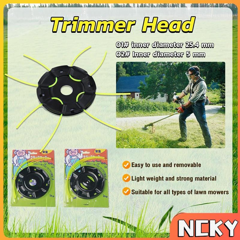 120mm Grass Cutter String Trimmer Head with 4 Nylon Lines Mower ...