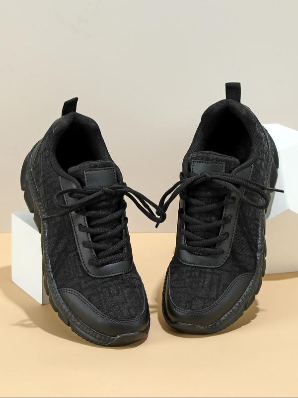 Men's Fashionable Low Top Sneakers, Casual Breathable Comfortable Sports Running Shoes, Male All-match Round Toe Shoes for Daily Wear 1