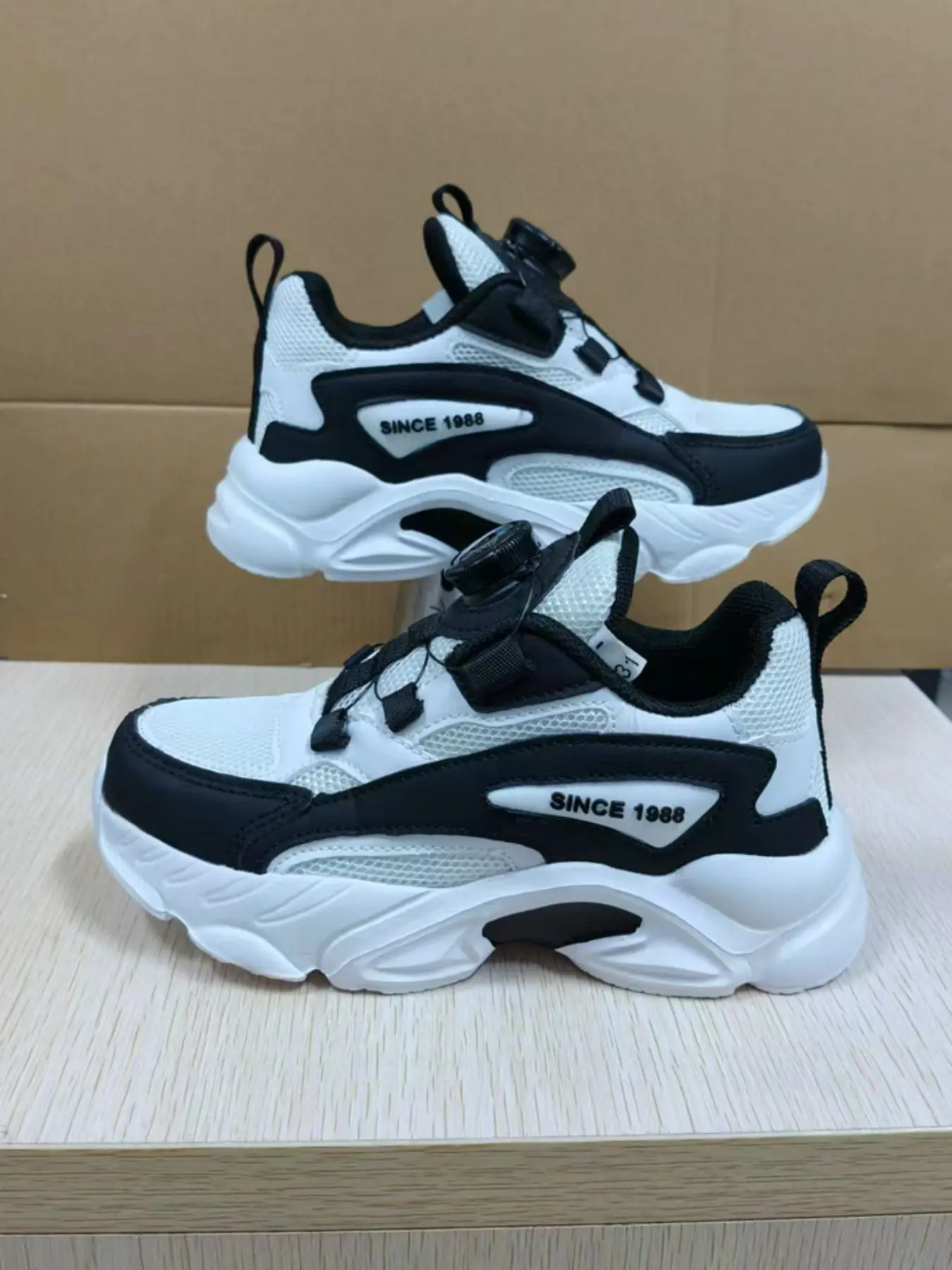 Boy's Sporty Lace Up Mesh Running Shoes, Casual Comfortable Breathable Sneakers, Trendy All-match Sneakers for Daily Wear
