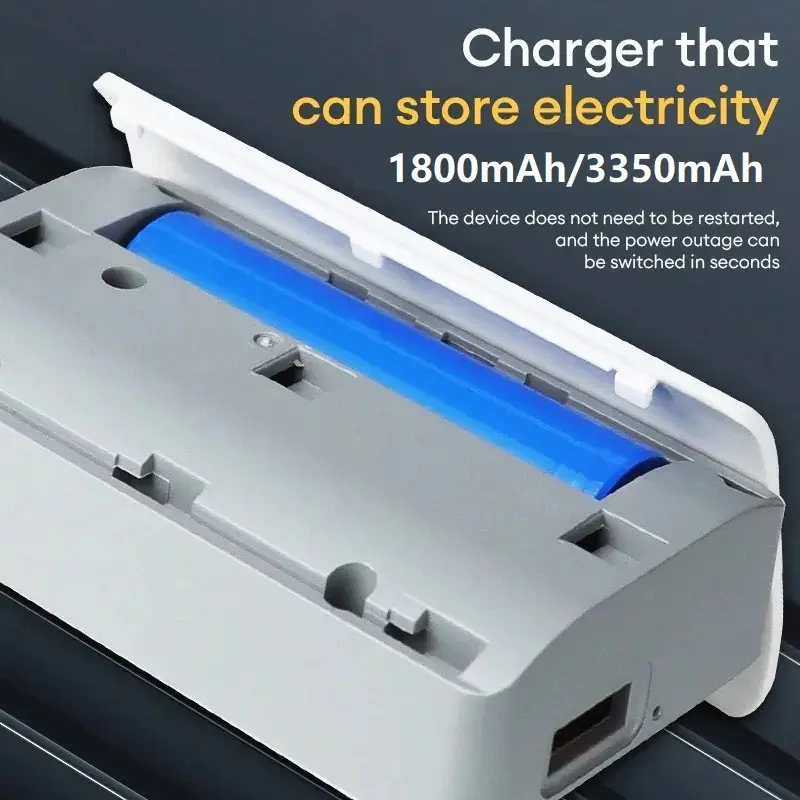 UPS Mini USB 5V 2A Adaptor Power CCTV 1800/3350mAh Mini UPS Untuk IP Camera System Cadangan Baterai 6