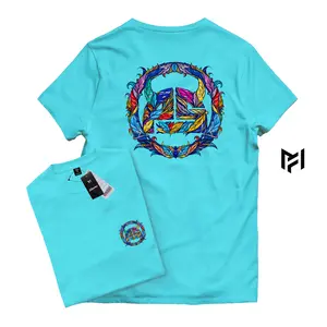 Tshirt Keren Lengan Pendek Viking Unisex / Baju kaos pria / Baju kaos cowo / Baju kaos cowok / Baju kaos distro / Baju kaos distro pria / Baju kaos kece pria / Baju kaos keren pria / Baju kaos laki Panjang Sablon Katun baju skena biru Digital Lembut Motif