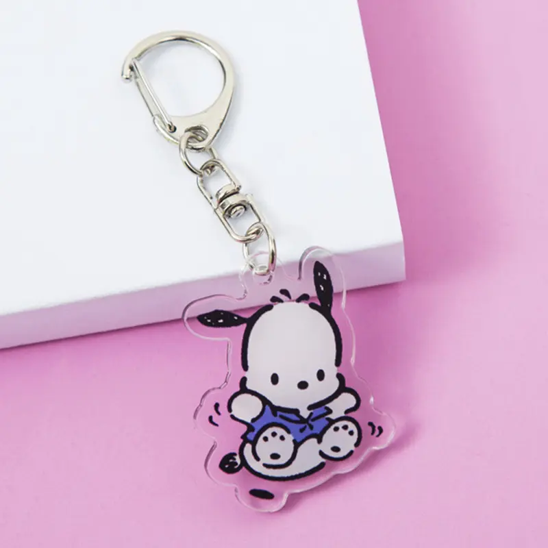 Hộp Đựng Bút Chì Hello Kitty, Kawaii Và Trong Suốt, Sanrio Pochacco, Túi Đựng Bút, Dung Tích Lớn, Túi Đựng Mỹ Phẩm Chuột Lang Nước, Túi Sắp Xếp Văn Phòng Phẩm 7