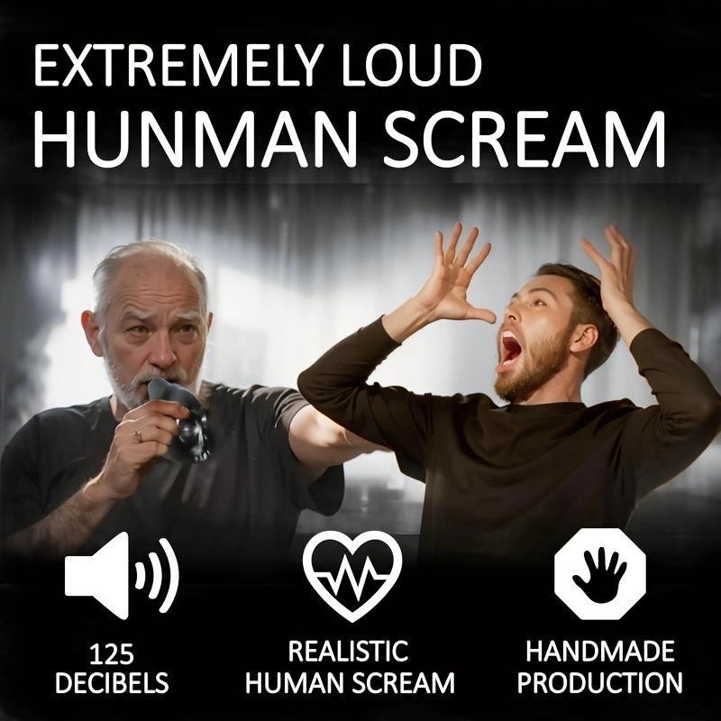 Skull Design Human Scream Sound Toy, Funny Whistle for Party Props, Halloween Party Supplies 2