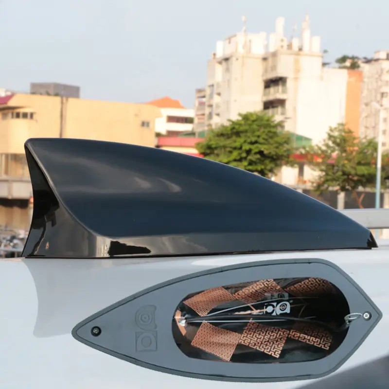 5D Shark Fin Antenna Auto Car Radio Aerials FM AM Stronger Signal Piano Paint For Ford Focus Ii Escape