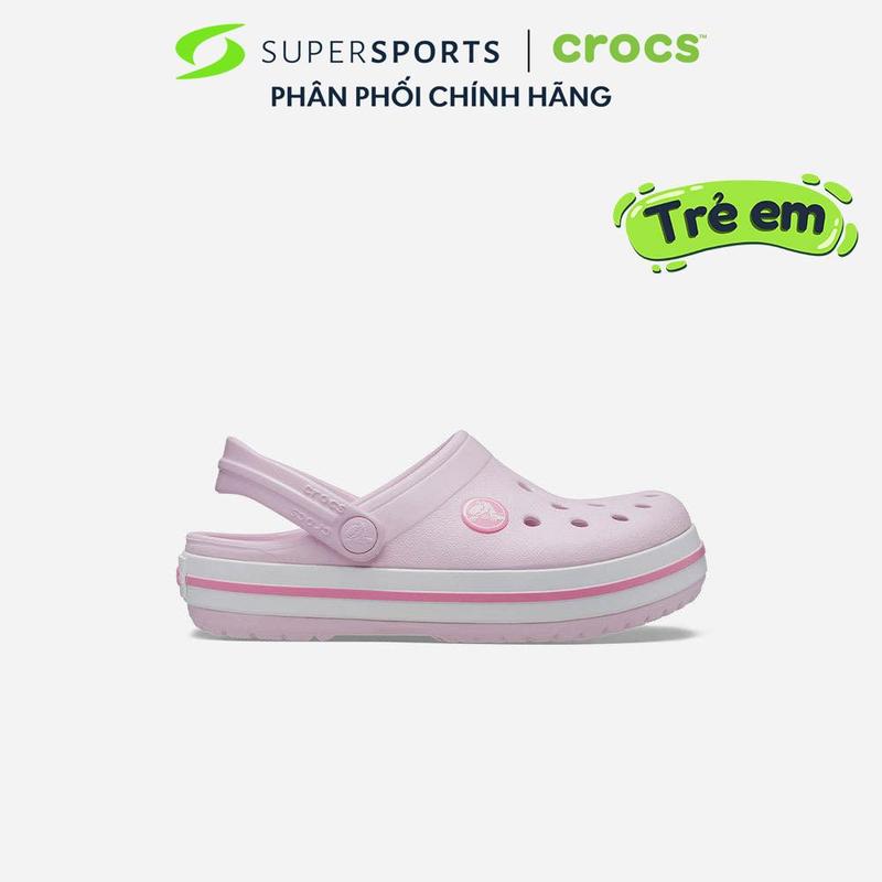 Giày Clog Trẻ Em Crocs Crocband - Hồng 207006-6GD