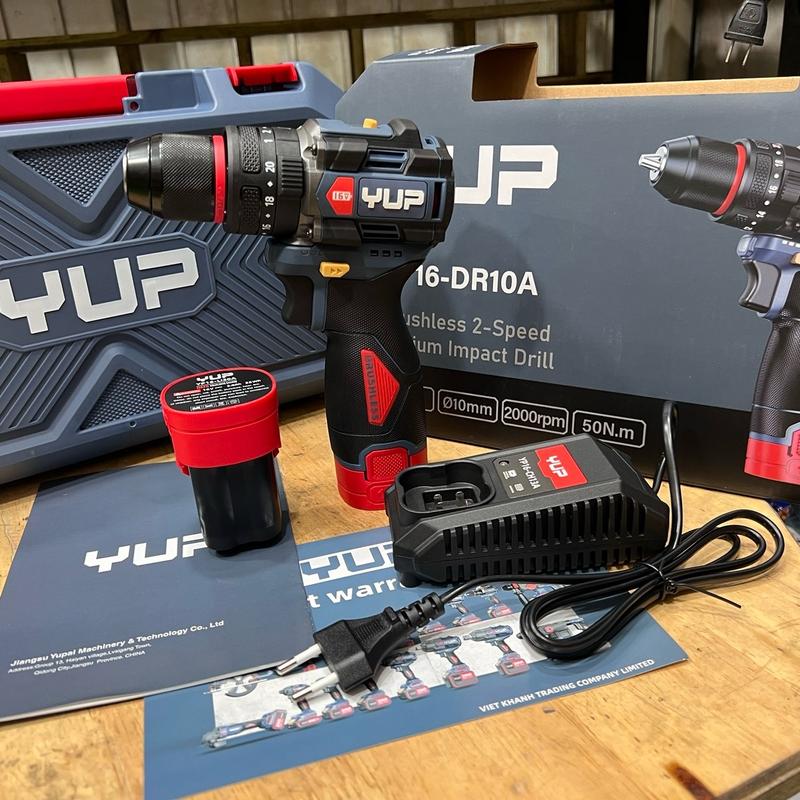 Compo máy khoan pin YUP YP16 DR10A