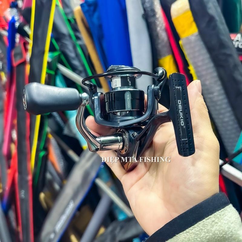  Máy Câu cá Dekio VK e về Size 2000 đến 7000 Dòng Máy Mới của Nhà Dekio Quay Siêu Êm với vòng bi thép hiệu suất cao Fishing Bắt Cá Đi Câu 