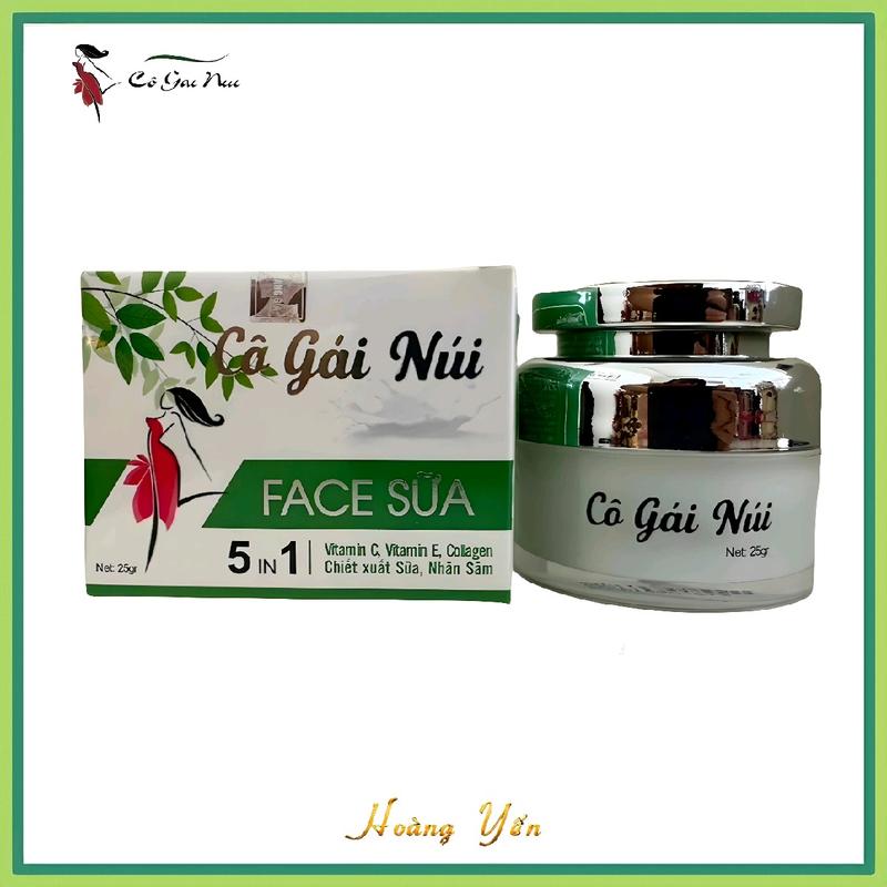 KEM FACE SỮA CÔ GÁI NÚI 25g dưỡng da Skincare Làm Đẹp Da Dưỡng Ẩm Da Chăm Sóc Da Women Sen