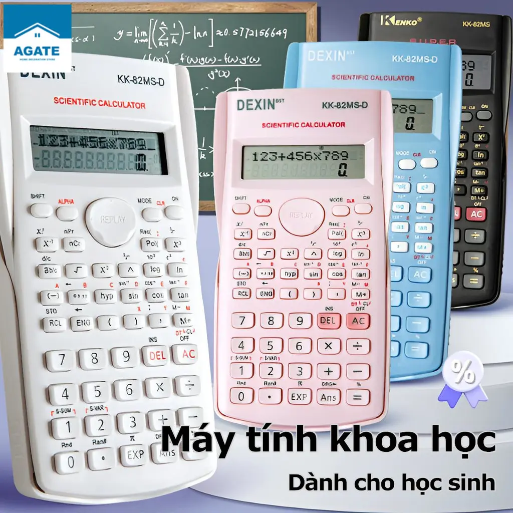 Máy tính bỏ túi chính hãng cho học sinh, sinh viên，Máy tính học sinh cấp 2 3 chuyên dụng cho thi chuyển cấp và đại học