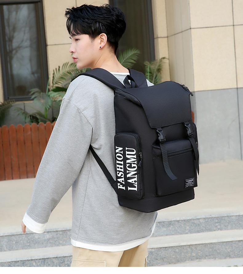 Product Introduction of Spacious Men's Backpack: Ideal for Casual Trips, Travel, and Carrying Laptops - Perfect School Bag for Middle, High School, and College Students 16