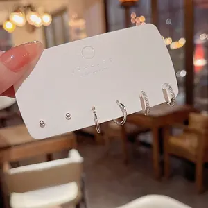 EMLYS.studio - REUX EARING - ANTING 925 Silver 6pcs 1 set