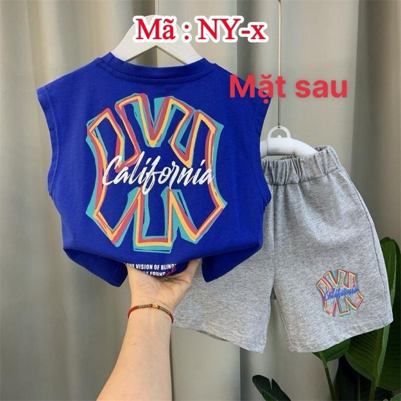 Bộ N.Y cho bé - Dáng áo khoét nách năng động